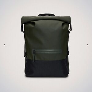 RAINS - Trail Rolltop Backpack, Green NWT
